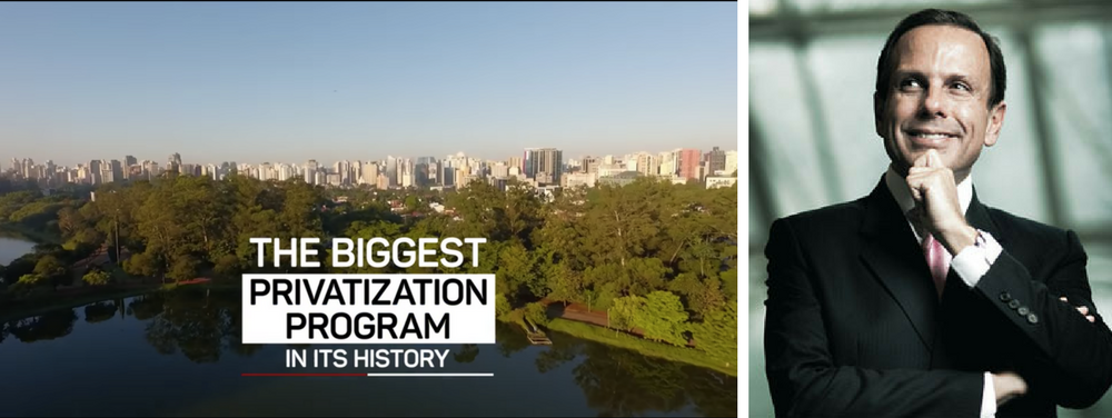 Doria privatização (Foto: Giuliana Miranda) Doria privatização