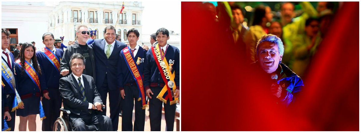 Os centros eleitorais do Equador estão abertos neste domingo (19) para receber os votos dos cidadãos que vão eleger o sucessor do presidente Rafael Correa, Lenín Moreno, da Alianza País, além de 137 parlamentares da Assembleia Nacional e cinco representantes para o Parlamento Andino; os principais desafiantes de Moreno são o banqueiro Guillermo Lasso e a deputada da oposição Cynthia Viteri (Foto: Gisele Federicce) Os centros eleitorais do Equador estão abertos neste domingo (19) para receber os votos dos cidadãos que vão eleger o sucessor do presidente Rafael Correa, Lenín Moreno, da Alianza País, além de 137 parlamentares da Assembleia Nacional e cinco representantes para o Parlamento Andino; os principais desafiantes de Moreno são o banqueiro Guillermo Lasso e a deputada da oposição Cynthia Viteri
