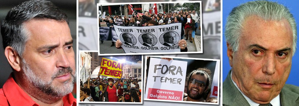 "Em 2017, o inicio do março em nosso país é marcado pela intensa crise política do pós-golpe. O governo ilegítimo de Michel Temer chega a sua fase mais crítica com a avalanche de delações envolvendo o governo e seus aliados. Neste mês se tornarão públicas as 77 delações da Odebrecht que atingirão o núcleo central do Palácio do Planalto, inclusive o próprio Temer", diz o deputado Paulo Pimenta (PT-RS), colunista do 247; "As águas de março são promessa de vida! A mobilização chamada para o dia 15 de março vai unificar diversos movimentos sociais que se organizam nresistência ao golpe, conclamando: 'nenhum direito a menos e contra as reformas trabalhista e previdenciária'" (Foto: Paulo Pimenta) "Em 2017, o inicio do março em nosso país é marcado pela intensa crise política do pós-golpe. O governo ilegítimo de Michel Temer chega a sua fase mais crítica com a avalanche de delações envolvendo o governo e seus aliados. Neste mês se tornarão públicas as 77 delações da Odebrecht que atingirão o núcleo central do Palácio do Planalto, inclusive o próprio Temer", diz o deputado Paulo Pimenta (PT-RS), colunista do 247; "As águas de março são promessa de vida! A mobilização chamada para o dia 15 de março vai unificar diversos movimentos sociais que se organizam nresistência ao golpe, conclamando: 'nenhum direito a menos e contra as reformas trabalhista e previdenciária'"