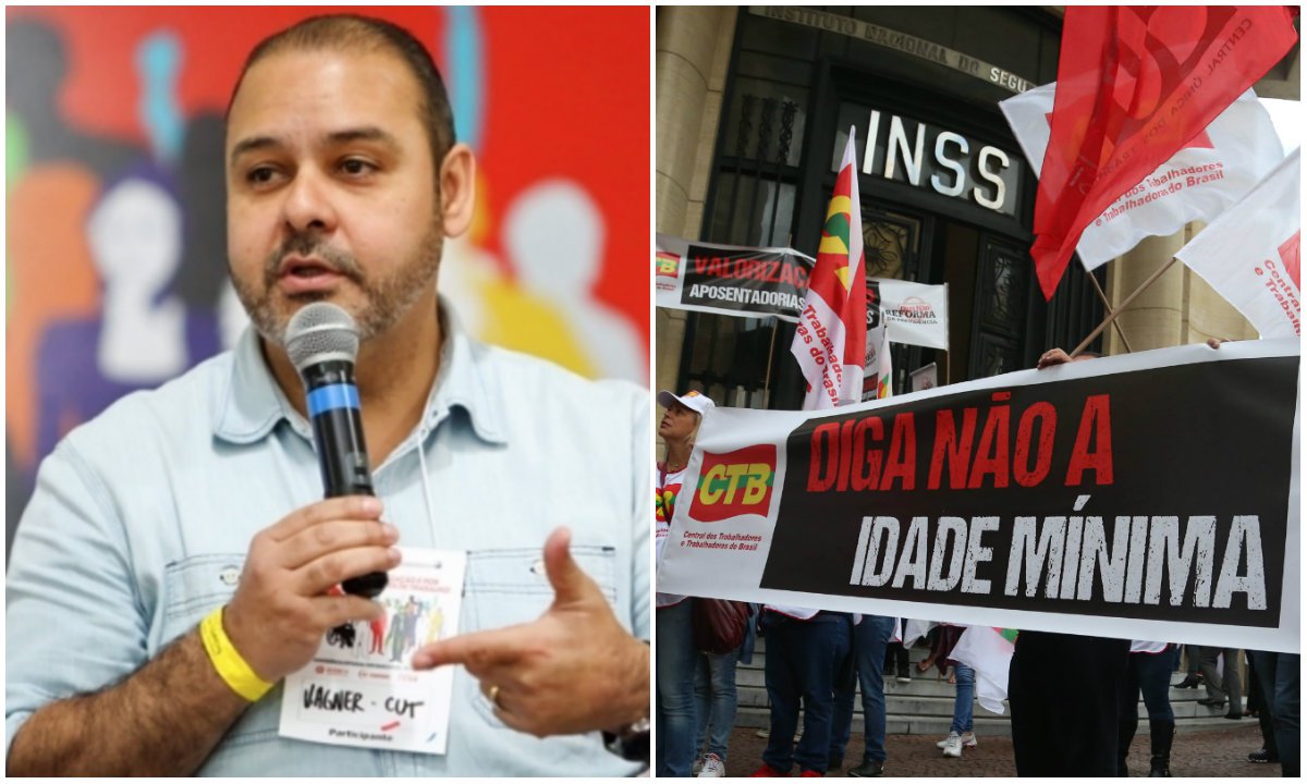 Calculadora da aposentadoria demonstra que a classe trabalhadora será prejudicada se a Reforma da Previdência de Temer passar no Congresso; segundo o presidente da CUT, Vagner Freitas, "Temer não quer reformar a Previdência, quer acabar com a aposentadoria dos/as trabalhadores/as" (Foto: Gisele Federicce) Calculadora da aposentadoria demonstra que a classe trabalhadora será prejudicada se a Reforma da Previdência de Temer passar no Congresso; segundo o presidente da CUT, Vagner Freitas, "Temer não quer reformar a Previdência, quer acabar com a aposentadoria dos/as trabalhadores/as"