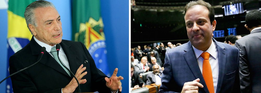 Com o ministro da Casa Civil envolto em denúncia de corrupção e recebimento de propina, feita pelo melhor amigo, Michel Temer tenta contornar outro problema grave na governabilidade, a revolta na base aliada na Câmara; Temer decidiu atribuir a André Moura, mesmo demitido da liderança do governo, tarefas da articulação política para estancar uma possível sangria de votos na tramitação de suas reformas na Câmara; Moura será recebido no Planalto logo após o Carnaval para acertar os ponteiros (Foto: Aquiles Lins) Com o ministro da Casa Civil envolto em denúncia de corrupção e recebimento de propina, feita pelo melhor amigo, Michel Temer tenta contornar outro problema grave na governabilidade, a revolta na base aliada na Câmara; Temer decidiu atribuir a André Moura, mesmo demitido da liderança do governo, tarefas da articulação política para estancar uma possível sangria de votos na tramitação de suas reformas na Câmara; Moura será recebido no Planalto logo após o Carnaval para acertar os ponteiros