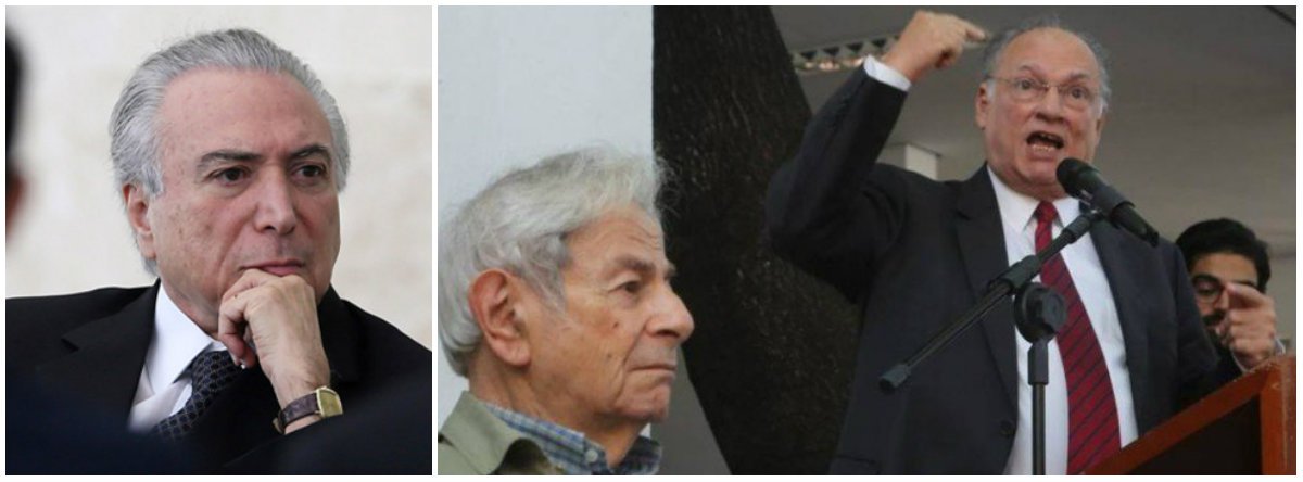Em conversa com o ministro da Cultura, Roberto Freire, Michel Temer comentou que a reação do ministro diante do discurso crítico ao governo feito pelo escritor Raduan Nassar durante a cerimônia de entrega do prêmio Camões não poderia ser diferente; após ouvir uma fala contra o golpe e contra decisões do governo Temer, Freire se enfureceu no evento e disse que Nassar, considerado o maior escritor brasileiro em vida, deveria devolver o prêmio (Foto: Gisele Federicce) Em conversa com o ministro da Cultura, Roberto Freire, Michel Temer comentou que a reação do ministro diante do discurso crítico ao governo feito pelo escritor Raduan Nassar durante a cerimônia de entrega do prêmio Camões não poderia ser diferente; após ouvir uma fala contra o golpe e contra decisões do governo Temer, Freire se enfureceu no evento e disse que Nassar, considerado o maior escritor brasileiro em vida, deveria devolver o prêmio