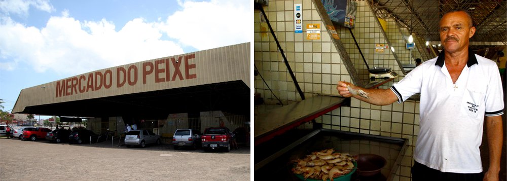 Um dos patrimônios públicos de São Luís, o Mercado do Peixe vai receber do Governo do Maranhão reforma estrutural e urbanização do entorno; o secretário de Estado da Infraestrutura, Clayton Noleto, em vistoria recente ao local, conversou com os feirantes, ouviu sugestões e anunciou que o ambiente será revitalizado para garantir comodidade aos visitantes, consumidores e trabalhadores; as intervenções no Mercado do Peixe serão realizadas em duas etapas; a primeira, na área interna, contempla a troca do piso, reforma da rede hidráulica e a revisão na estrutura elétrica, serviço que faz parte das solicitações dos feirantes, pois já aconteceram problemas como curto-circuito nas tomadas (Foto: Leonardo Lucena) Um dos patrimônios públicos de São Luís, o Mercado do Peixe vai receber do Governo do Maranhão reforma estrutural e urbanização do entorno; o secretário de Estado da Infraestrutura, Clayton Noleto, em vistoria recente ao local, conversou com os feirantes, ouviu sugestões e anunciou que o ambiente será revitalizado para garantir comodidade aos visitantes, consumidores e trabalhadores; as intervenções no Mercado do Peixe serão realizadas em duas etapas; a primeira, na área interna, contempla a troca do piso, reforma da rede hidráulica e a revisão na estrutura elétrica, serviço que faz parte das solicitações dos feirantes, pois já aconteceram problemas como curto-circuito nas tomadas
