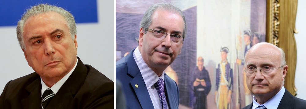 O Palácio do Planalto anunciou nesta noite que o deputado Osmar Serraglio (PMDB-PR) será o novo ministro da Justiça e Segurança Pública; Serraglio chegou a defender que Eduardo Cunha, beneficiário de diversas contas secretas na Suíça, fosse anistiado por ter contribuído para o impeachment – ou seja, para o golpe parlamentar de 2016; segundo o senador Roberto Requião (PMDB-PR), Serraglio representa Cunha na Justiça (Foto: Leonardo Attuch) O Palácio do Planalto anunciou nesta noite que o deputado Osmar Serraglio (PMDB-PR) será o novo ministro da Justiça e Segurança Pública; Serraglio chegou a defender que Eduardo Cunha, beneficiário de diversas contas secretas na Suíça, fosse anistiado por ter contribuído para o impeachment – ou seja, para o golpe parlamentar de 2016; segundo o senador Roberto Requião (PMDB-PR), Serraglio representa Cunha na Justiça