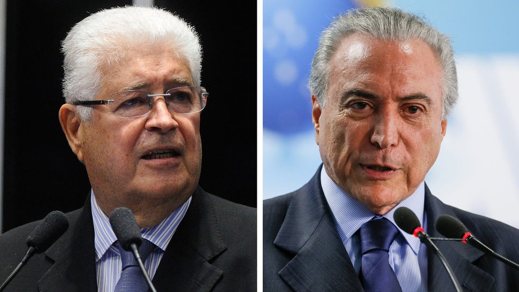 "4.34 % é queda do PIB em 2016. Brincadeira chegou no limite. Agora querem vender terras brasileiras para estrangeiros. PAREM ENTREGUISTAS!", postou o senador Roberto Requião (PMDB-PR) em seu Twitter; "Temos que segurar essa loucura", completou (Foto: Gisele Federicce) "4.34 % é queda do PIB em 2016. Brincadeira chegou no limite. Agora querem vender terras brasileiras para estrangeiros. PAREM ENTREGUISTAS!", postou o senador Roberto Requião (PMDB-PR) em seu Twitter; "Temos que segurar essa loucura", completou