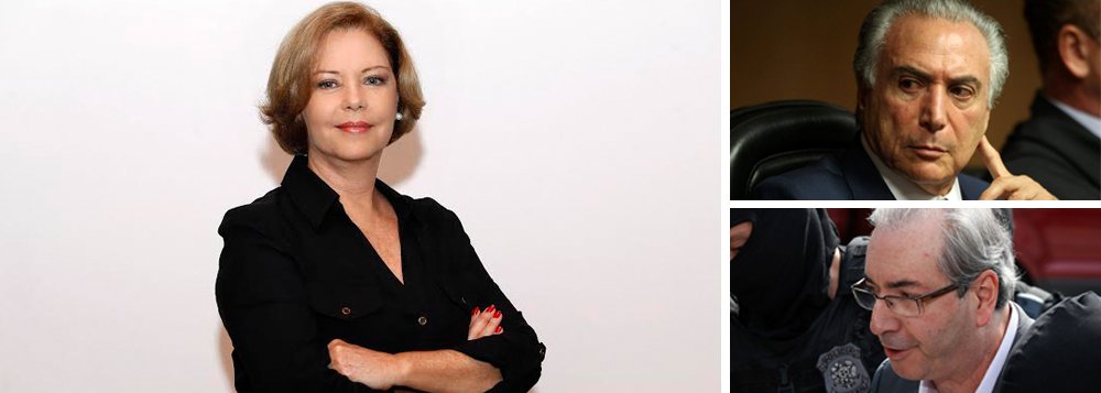 Colunista Eliane Cantanhêde, uma das maiores defensoras do governo de Michel Temer, reagiu com ironia neste domingo, 26, ao desembarque de nomes importantes do governo, nas véspera do carnaval; Eliane lembra saída de José Serra, a licença de Eliseu Padilha após as revelações de que usou José Yunes como "mula" para receber pacote de dinheiro da Odebrecht, mas reconhece que ocaso de Michel Temer segue roteiro traçado pelo ex-aliado, o deputado cassado Eduardo Cunha (PMDB-RJ); "Falta diagnóstico para um sintoma estranho: as delações que embolam Padilha, Yunes, o doleiro Lúcio Funaro e pacotes de dinheiro para o PMDB seguem o mesmo script das perguntas cifradas de Cunha para Temer como sua testemunha de defesa", afirma (Foto: Aquiles Lins) Colunista Eliane Cantanhêde, uma das maiores defensoras do governo de Michel Temer, reagiu com ironia neste domingo, 26, ao desembarque de nomes importantes do governo, nas véspera do carnaval; Eliane lembra saída de José Serra, a licença de Eliseu Padilha após as revelações de que usou José Yunes como "mula" para receber pacote de dinheiro da Odebrecht, mas reconhece que ocaso de Michel Temer segue roteiro traçado pelo ex-aliado, o deputado cassado Eduardo Cunha (PMDB-RJ); "Falta diagnóstico para um sintoma estranho: as delações que embolam Padilha, Yunes, o doleiro Lúcio Funaro e pacotes de dinheiro para o PMDB seguem o mesmo script das perguntas cifradas de Cunha para Temer como sua testemunha de defesa", afirma