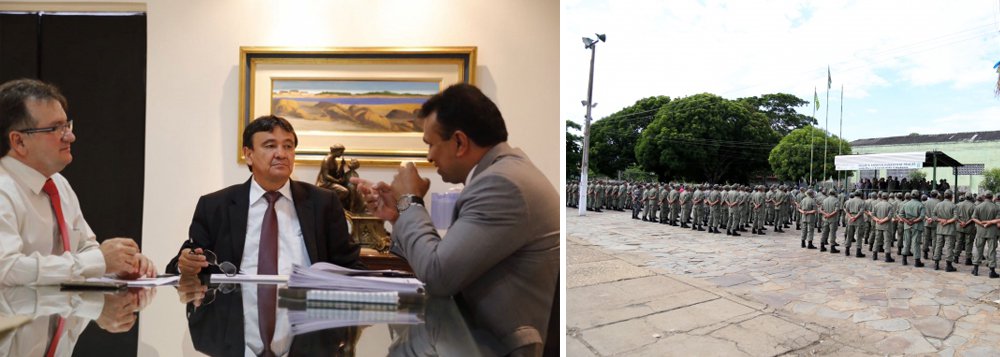 2017 promete ser especial no sentido de colheita de resultados para o setor de segurança pública do Piauí; neste mês de fevereiro, o governo empossou 21 novos delegados para a Polícia Civil; para a Polícia Militar foi confirmada a realização de concurso para 400 militares e ter os novos policiais incorporados ao efetivo até o final do ano; ações já refletem na redução de índices de criminalidade (Foto: Voney Malta) 2017 promete ser especial no sentido de colheita de resultados para o setor de segurança pública do Piauí; neste mês de fevereiro, o governo empossou 21 novos delegados para a Polícia Civil; para a Polícia Militar foi confirmada a realização de concurso para 400 militares e ter os novos policiais incorporados ao efetivo até o final do ano; ações já refletem na redução de índices de criminalidade