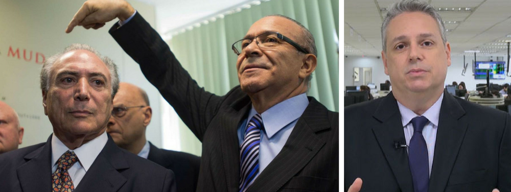 O colunista José Roberto de Toledo aponta as muitas inconsistências das várias versões apresentadas por Temer, Padilha e companhia a respeito da propina da Odebrecht; "A princípio, nem Michel Temer nem Eliseu Padilha admitiram terem se encontrado com Marcelo Odebrecht e Cláudio Melo Filho no Palácio do Jaburu, onde morava o então vice, para falar de doação para o PMDB durante a campanha eleitoral de 2014. Ambos repudiaram em notas as “falsas acusações” e “mentiras”. (...) Dias depois de suas notas indignadas, tanto Temer quanto Padilha passaram a admitir ter havido o encontro dos quatro homens no Jaburu. Insistiam, porém, que era tudo dinheiro declarado." (Foto: Giuliana Miranda) O colunista José Roberto de Toledo aponta as muitas inconsistências das várias versões apresentadas por Temer, Padilha e companhia a respeito da propina da Odebrecht; "A princípio, nem Michel Temer nem Eliseu Padilha admitiram terem se encontrado com Marcelo Odebrecht e Cláudio Melo Filho no Palácio do Jaburu, onde morava o então vice, para falar de doação para o PMDB durante a campanha eleitoral de 2014. Ambos repudiaram em notas as “falsas acusações” e “mentiras”. (...) Dias depois de suas notas indignadas, tanto Temer quanto Padilha passaram a admitir ter havido o encontro dos quatro homens no Jaburu. Insistiam, porém, que era tudo dinheiro declarado."
