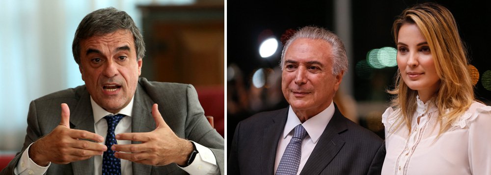 Ministro da Justiça no governo Dilma, José Eduardo Cardozo classificou como "evidente censura prévia com violação manifesta ao texto constitucional" o pedido feito pela primeira-dama, Marcela Temer, por meio de um advogado da Casa Civil, para que a Folha de S.Paulo não cobrisse o caso do hacker que chantageou o casal Temer após ter clonado o celular de Marcela; o juiz Hilmar Castelo Branco Raposo Filho, de Brasília, aceitou o pedido e determinou a retirada da reportagem; "Foi um ato de censura. Na medida em que o Tribunal de Justiça de São Paulo liberou o sigilo, as informações são públicas e qualquer tentativa de impedir a divulgação caracteriza evidente censura prévia com violação manifesta ao texto constitucional", disse Cardozo; a ação é "um atentado ao Estado de Direito", completou (Foto: Gisele Federicce) Ministro da Justiça no governo Dilma, José Eduardo Cardozo classificou como "evidente censura prévia com violação manifesta ao texto constitucional" o pedido feito pela primeira-dama, Marcela Temer, por meio de um advogado da Casa Civil, para que a Folha de S.Paulo não cobrisse o caso do hacker que chantageou o casal Temer após ter clonado o celular de Marcela; o juiz Hilmar Castelo Branco Raposo Filho, de Brasília, aceitou o pedido e determinou a retirada da reportagem; "Foi um ato de censura. Na medida em que o Tribunal de Justiça de São Paulo liberou o sigilo, as informações são públicas e qualquer tentativa de impedir a divulgação caracteriza evidente censura prévia com violação manifesta ao texto constitucional", disse Cardozo; a ação é "um atentado ao Estado de Direito", completou