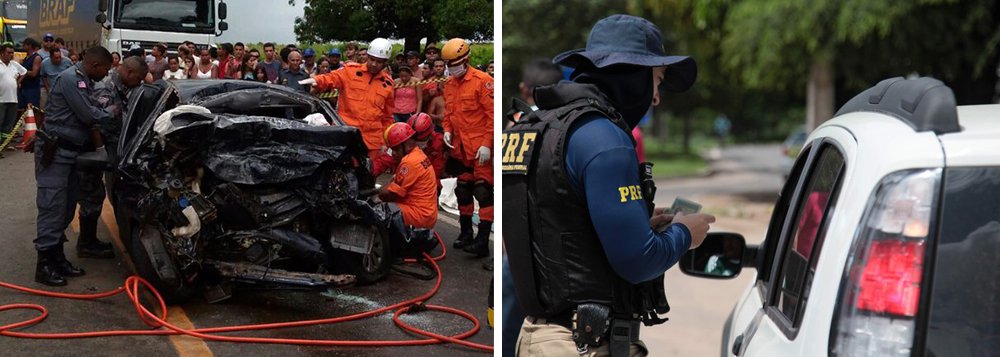 Em apenas três dias de carnaval o índice de mortes nas rodovias federais do Maranhão já é superior ao de 2016 em 42,85%; segundo a Polícia Rodoviária Federal (PRF), dez mortes foram registradas; ultrapassagem indevida, desatenção e excesso de velocidade estão entre as causas dos acidentes com vítimas fatais (Foto: Voney Malta) Em apenas três dias de carnaval o índice de mortes nas rodovias federais do Maranhão já é superior ao de 2016 em 42,85%; segundo a Polícia Rodoviária Federal (PRF), dez mortes foram registradas; ultrapassagem indevida, desatenção e excesso de velocidade estão entre as causas dos acidentes com vítimas fatais