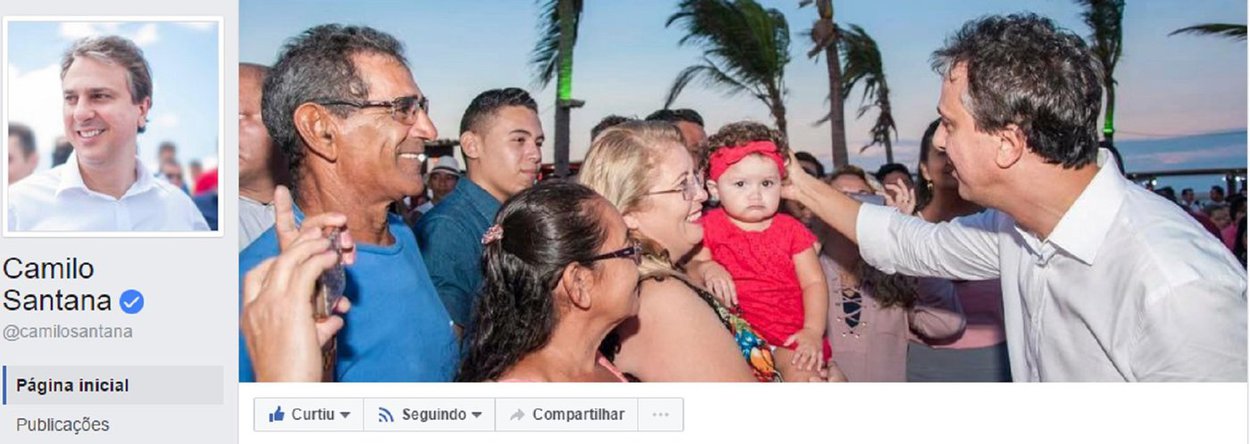 O governador Camilo Santana (PT) marcou para as 13 horas de hoje a estreia do seu bate papo semanal, ao vivo, pelo Facebook, anunciado semana passada. O chefe do executivo estadual afirma que será um momento de ouvir criticas e sugestões dos cearenses, sem intermediários
(Foto: Fatima 247) O governador Camilo Santana (PT) marcou para as 13 horas de hoje a estreia do seu bate papo semanal, ao vivo, pelo Facebook, anunciado semana passada. O chefe do executivo estadual afirma que será um momento de ouvir criticas e sugestões dos cearenses, sem intermediários