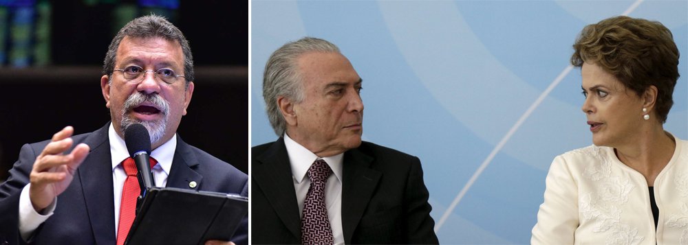 Líder da oposição no Congresso, o deputado Afonso Florence (PT) afirma que Dilma Rousseff "não percebeu a ação de alguns auxiliares que eram favoráveis ao afastamento e não tomou dimensão do impeachment", e ressalta a confiança que ela tinha em seu então vice, Michel Temer; "Eu acredito que ela não tinha a dimensão, não percebeu que alguns auxiliares diretos estavam dispostos a fazer o impeachment. Inclusive ela atribuiu a articulação política a Temer. E com a articulação, ele fortaleceu o impeachment. Ela se ofendia quando um de nós dizia do risco de Temer na articulação política, ela reagia de maneira forte" (Foto: Romulo Faro) Líder da oposição no Congresso, o deputado Afonso Florence (PT) afirma que Dilma Rousseff "não percebeu a ação de alguns auxiliares que eram favoráveis ao afastamento e não tomou dimensão do impeachment", e ressalta a confiança que ela tinha em seu então vice, Michel Temer; "Eu acredito que ela não tinha a dimensão, não percebeu que alguns auxiliares diretos estavam dispostos a fazer o impeachment. Inclusive ela atribuiu a articulação política a Temer. E com a articulação, ele fortaleceu o impeachment. Ela se ofendia quando um de nós dizia do risco de Temer na articulação política, ela reagia de maneira forte"