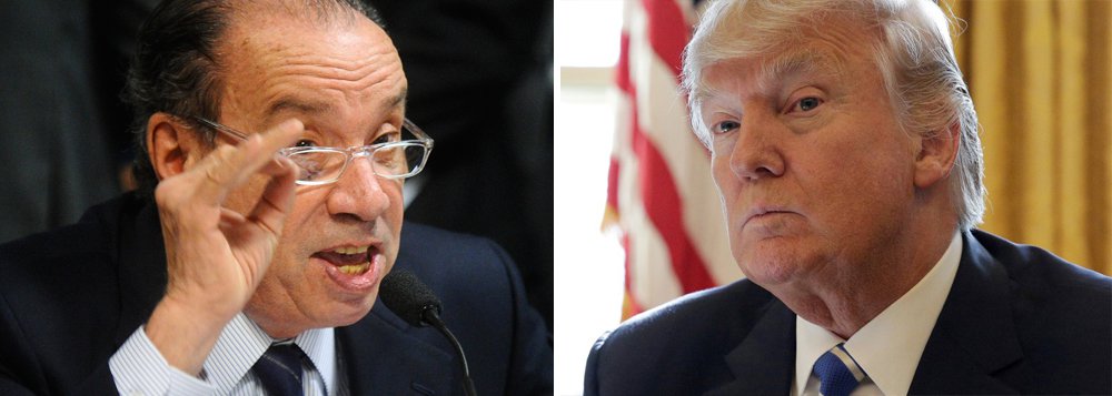 No dia da eleição nos Estados Unidos, o agora novo ministro das Relações Exteriores afirmou que Donald Trump é "o partido republicano de porre"; "É o que há de pior, de mais incontrolado, de mais exacerbado entre os integrantes de seu partido", postou Aloysio Nunes no Twitter; antes de assumir o Itamaraty, seu antecessor, José Serra, também havia criticado o presidente dos EUA, antes que ele fosse eleito (Foto: Gisele Federicce) No dia da eleição nos Estados Unidos, o agora novo ministro das Relações Exteriores afirmou que Donald Trump é "o partido republicano de porre"; "É o que há de pior, de mais incontrolado, de mais exacerbado entre os integrantes de seu partido", postou Aloysio Nunes no Twitter; antes de assumir o Itamaraty, seu antecessor, José Serra, também havia criticado o presidente dos EUA, antes que ele fosse eleito