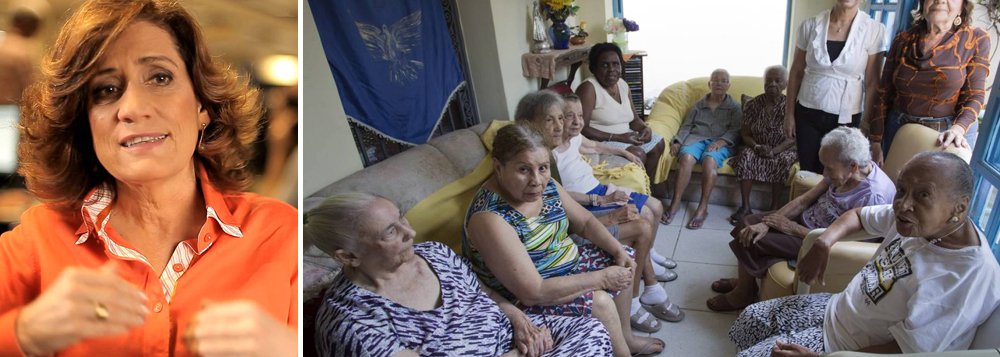 A jornalista Miriam Leitão decidiu comprar uma briga com o público feminino, ao defender a tese de que homens e mulheres devem se aposentar com a mesma idade, muito embora as mulheres tenham jornadas duplas – no trabalho e no lar; "É totalmente sem sentido, e desatualizada, a proposta de que a mulher deve ser compensada com uma idade menor de aposentadoria. Defendida por algumas profissionais — as quais, aliás, respeito profundamente —, a ideia acaba fortalecendo o papel tradicional da mulher, quando já passa da hora de rever essa divisão envelhecida dos papéis masculino e feminino", diz ela (Foto: Leonardo Attuch) A jornalista Miriam Leitão decidiu comprar uma briga com o público feminino, ao defender a tese de que homens e mulheres devem se aposentar com a mesma idade, muito embora as mulheres tenham jornadas duplas – no trabalho e no lar; "É totalmente sem sentido, e desatualizada, a proposta de que a mulher deve ser compensada com uma idade menor de aposentadoria. Defendida por algumas profissionais — as quais, aliás, respeito profundamente —, a ideia acaba fortalecendo o papel tradicional da mulher, quando já passa da hora de rever essa divisão envelhecida dos papéis masculino e feminino", diz ela