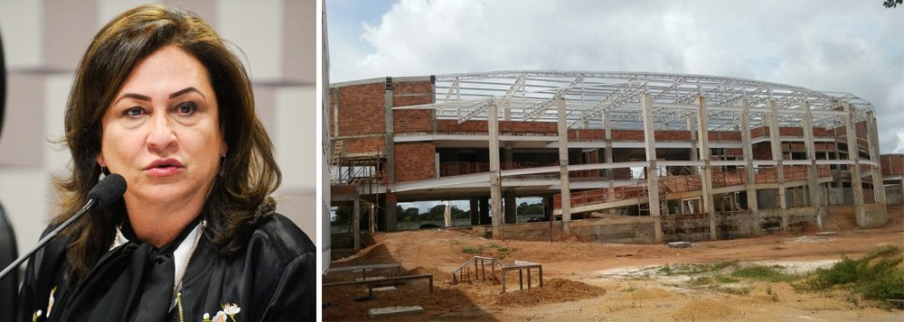 A senadora Kátia Abreu (PMDB-TO) cobrou do governo estadual a continuidade das obras do Hospital Geral de Gurupi; de acordo com a parlamentar, as obras do HGG estão paradas mesmo com a existência de recursos em caixa, da ordem de R$ 32 milhões; as verbas são provenientes de emendas da senadora Kátia Abreu que já alocou (recursos liberados) para o HGG um total de R$ 41 milhões; sendo R$ 25 milhões creditados em maio e mais R$ 16 milhões em novembro de 2014 (Foto: Leonardo Lucena) A senadora Kátia Abreu (PMDB-TO) cobrou do governo estadual a continuidade das obras do Hospital Geral de Gurupi; de acordo com a parlamentar, as obras do HGG estão paradas mesmo com a existência de recursos em caixa, da ordem de R$ 32 milhões; as verbas são provenientes de emendas da senadora Kátia Abreu que já alocou (recursos liberados) para o HGG um total de R$ 41 milhões; sendo R$ 25 milhões creditados em maio e mais R$ 16 milhões em novembro de 2014