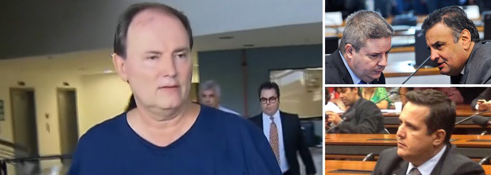 Enquanto o ex-executivo da Odebrecht Infraestrutura Benedicto Júnior afirmou que houve pagamento de R$ 6 milhões em caixa 2 para as campanhas eleitorais de Pimenta da Veiga (PSDB) ao governo mineiro, Antonio Anastasia (PSDB) ao Senado e Dimas Fabiano (PP) a deputado federal, em 2014 o montante declarado pelos candidatos e pelo PSDB mineiro ao Tribunal Superior Eleitoral (TSE) como doações recebidas das empresas do grupo foi de apenas 25% deste montante, R$ 1,5 milhão; Anastasia foi o relator do golpe parlamentar de 2016 no Senado e Dimas Fabiano é filho de Dimas Toledo, apontado como operador de propinas de Aécio em Furnas (Foto: Aquiles Lins) Enquanto o ex-executivo da Odebrecht Infraestrutura Benedicto Júnior afirmou que houve pagamento de R$ 6 milhões em caixa 2 para as campanhas eleitorais de Pimenta da Veiga (PSDB) ao governo mineiro, Antonio Anastasia (PSDB) ao Senado e Dimas Fabiano (PP) a deputado federal, em 2014 o montante declarado pelos candidatos e pelo PSDB mineiro ao Tribunal Superior Eleitoral (TSE) como doações recebidas das empresas do grupo foi de apenas 25% deste montante, R$ 1,5 milhão; Anastasia foi o relator do golpe parlamentar de 2016 no Senado e Dimas Fabiano é filho de Dimas Toledo, apontado como operador de propinas de Aécio em Furnas