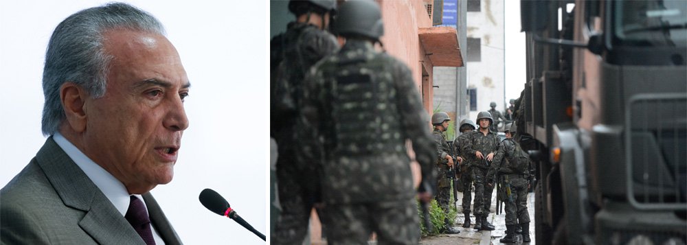 O presidente Michel Temer autorizou o uso das Forças Armadas no Rio de Janeiro para auxiliar o policiamento das ruas em meio à mobilização das mulheres de policiais militares, iniciada na última sexta-feira; o governador do Rio, Luiz Fernando Pezão, se reuniu com Temer no Palácio do Planalto para discutir o assunto; o governo trabalha no planejamento da ação para decidir quantos militares serão enviados ao estado ou deslocados para essas atividades (Foto: Leonardo Lucena) O presidente Michel Temer autorizou o uso das Forças Armadas no Rio de Janeiro para auxiliar o policiamento das ruas em meio à mobilização das mulheres de policiais militares, iniciada na última sexta-feira; o governador do Rio, Luiz Fernando Pezão, se reuniu com Temer no Palácio do Planalto para discutir o assunto; o governo trabalha no planejamento da ação para decidir quantos militares serão enviados ao estado ou deslocados para essas atividades