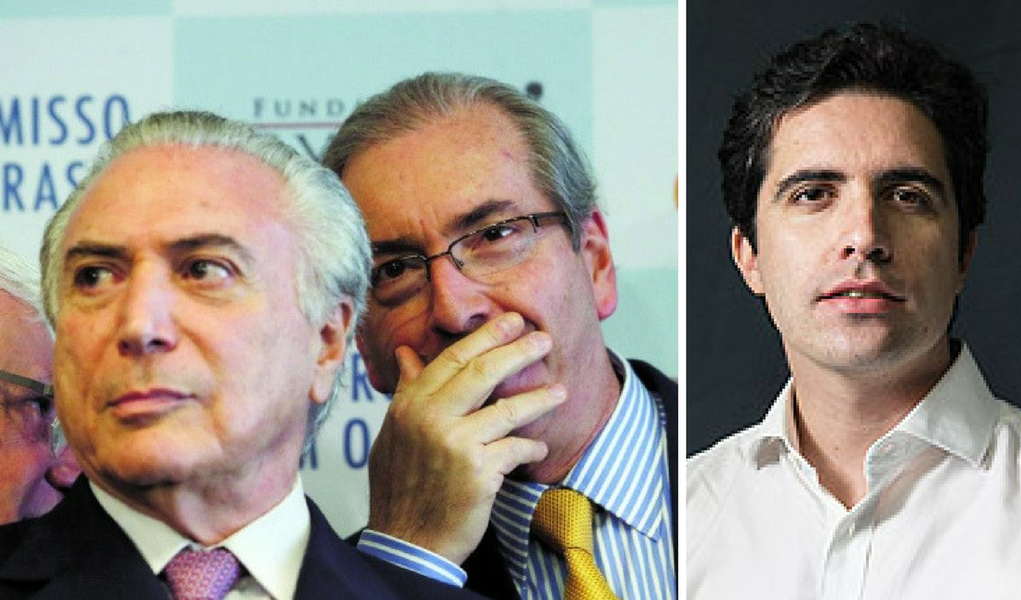 O ex-presidente da Câmara Eduardo Cunha tem dado motivos para Michel Temer se preocupar, diz o colunista Bernardo Mello Franco; "O correntista suíço voltou a arrolar Michel Temer como testemunha de defesa num processo por corrupção. Desta vez, na ação que investiga fraudes em fundos administrados pela Caixa Econômica Federal. Cunha fez 19 perguntas, reproduzidas pelo site da revista "Época". Elas tratam de acertos com empreiteiras para bancar campanhas do PMDB e falam explicitamente no pagamento de "vantagens indevidas", eufemismo jurídico para propina", escreve (Foto: Giuliana Miranda) O ex-presidente da Câmara Eduardo Cunha tem dado motivos para Michel Temer se preocupar, diz o colunista Bernardo Mello Franco; "O correntista suíço voltou a arrolar Michel Temer como testemunha de defesa num processo por corrupção. Desta vez, na ação que investiga fraudes em fundos administrados pela Caixa Econômica Federal. Cunha fez 19 perguntas, reproduzidas pelo site da revista "Época". Elas tratam de acertos com empreiteiras para bancar campanhas do PMDB e falam explicitamente no pagamento de "vantagens indevidas", eufemismo jurídico para propina", escreve
