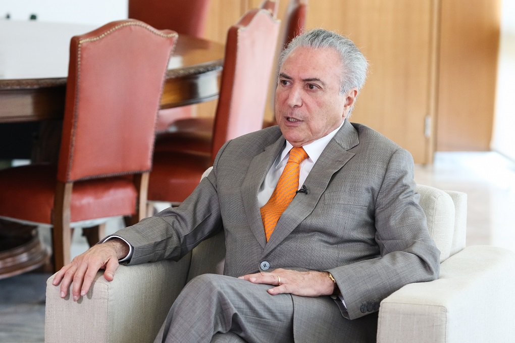 (Brasília - DF 16/01/2017) Entrevista para a agência Reuters. Foto: Alan Santos/PR (Foto: José Barbacena) (Brasília - DF 16/01/2017) Entrevista para a agência Reuters. Foto: Alan Santos/PR
