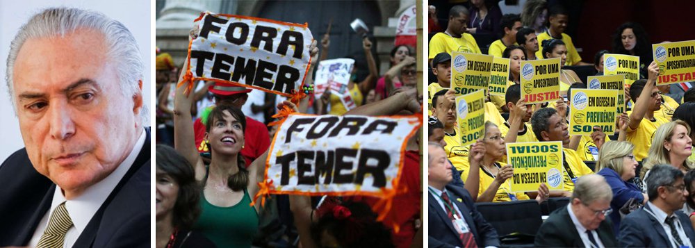 "Com o cerco se fechando" contra o governo, e "temendo o aumento dos protestos de rua, Michel Temer propõe uma saída que é fermento puro na massa podre: acelerar a votação das reformas previdenciária e trabalhista no Congresso, além de projetos como o da terceirização de mão de obra", afirma a colunista Tereza Cruvinel; "Diante da evidência de que o governo está se decompondo a céu aberto, as forças políticas e econômicas que o sustentam tratam de garantir o que for possível da agenda neoliberal do golpe, adiantando serviço para um eventual governo tucano no futuro", avalia Tereza; para ela, "a abertura do saco de maldades, entretanto, pode engrossar o 'fora Temer' que ecoou no carnaval" (Foto: Tereza Cruvinel) www.brasil247.com - "Com o cerco se fechando" contra o governo, e "temendo o aumento dos protestos de rua, Michel Temer propõe uma saída que é fermento puro na massa podre: acelerar a votação das reformas previdenciária e trabalhista no Congresso, além de projetos como o da terceirização de mão de obra", afirma a colunista Tereza Cruvinel; "Diante da evidência de que o governo está se decompondo a céu aberto, as forças políticas e econômicas que o sustentam tratam de garantir o que for possível da agenda neoliberal do golpe, adiantando serviço para um eventual governo tucano no futuro", avalia Tereza; para ela, "a abertura do saco de maldades, entretanto, pode engrossar o 'fora Temer' que ecoou no carnaval"