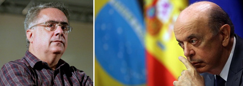 Jornalista Luis Nassif aponta quatro fatores na demissão de Serra do Ministério das Relações Exteriores: a irrelevância de sua atuação no Itamaraty, sua irrelevância política, a Lava Jato e a doença (Foto: Gisele Federicce) www.brasil247.com - Jornalista Luis Nassif aponta quatro fatores na demissão de Serra do Ministério das Relações Exteriores: a irrelevância de sua atuação no Itamaraty, sua irrelevância política, a Lava Jato e a doença
