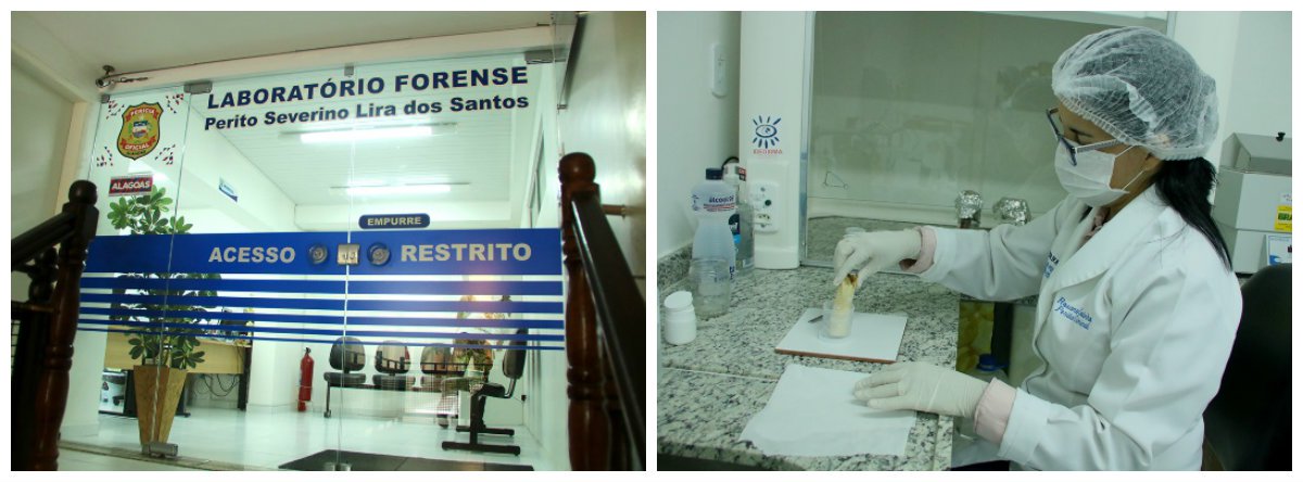 Com laboratório próprio de DNA, Alagoas deixa de estar na dependência de órgãos em outros estados e se credencia para elaborar exames genéticos em materiais biológicos oriundos de locais de crime, assim como para a identificação de possíveis autores e de vítimas; com recursos próprios do governo que investiu quase R$ 800 mil, o novo espaço conta com um analisador genético de oito capilares, um conjunto de estação de trabalho para genotipagem, conjunto de softwares com sistema proplex para amplificação do DNA e os reagentes que serão utilizados para as análises (Foto: Voney Malta) Com laboratório próprio de DNA, Alagoas deixa de estar na dependência de órgãos em outros estados e se credencia para elaborar exames genéticos em materiais biológicos oriundos de locais de crime, assim como para a identificação de possíveis autores e de vítimas; com recursos próprios do governo que investiu quase R$ 800 mil, o novo espaço conta com um analisador genético de oito capilares, um conjunto de estação de trabalho para genotipagem, conjunto de softwares com sistema proplex para amplificação do DNA e os reagentes que serão utilizados para as análises