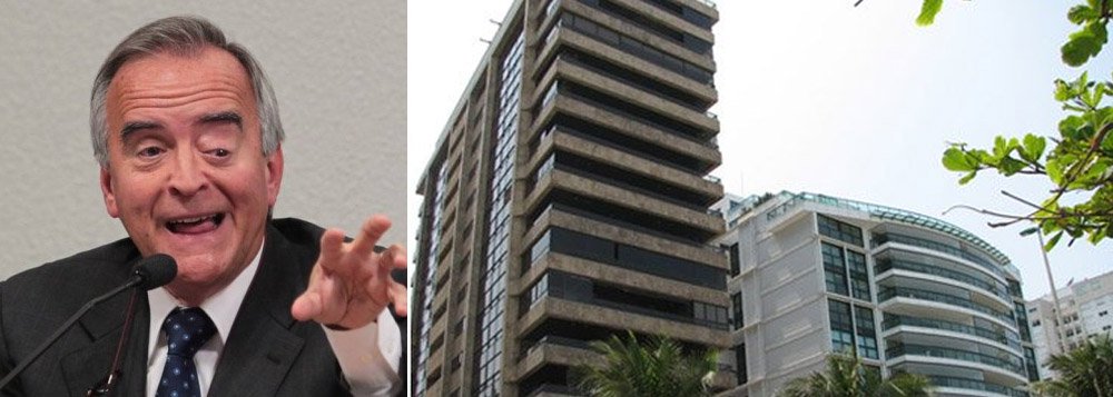 Condenado e preso na Operação Lava Jato, Nestor Cerveró depositou R$ 6 milhões numa conta judicial e recuperou o luxuoso apartamento que comprou com dinheiro de propina em Ipanema, no Rio de Janeiro; "Preso, com tornozeleira, Cerveró não pode ter ganho esses R$ 6 milhões por meio do suor do trabalho. Como esse dinheiro nunca foi sequestrado pela Justiça?", questiona editorial do Jornal do Brasil (Foto: Aquiles Lins) Condenado e preso na Operação Lava Jato, Nestor Cerveró depositou R$ 6 milhões numa conta judicial e recuperou o luxuoso apartamento que comprou com dinheiro de propina em Ipanema, no Rio de Janeiro; "Preso, com tornozeleira, Cerveró não pode ter ganho esses R$ 6 milhões por meio do suor do trabalho. Como esse dinheiro nunca foi sequestrado pela Justiça?", questiona editorial do Jornal do Brasil