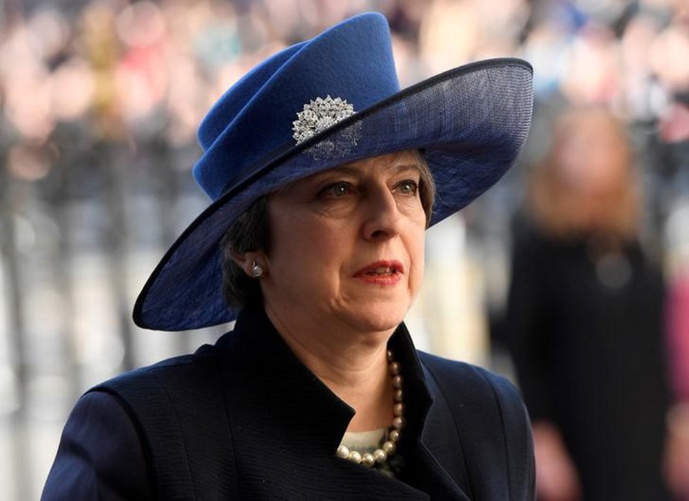 Theresa May chega para evento em Londres 13/3/2017 REUTERS/Toby Melville (Foto: Gisele Federicce) Theresa May chega para evento em Londres 13/3/2017 REUTERS/Toby Melville
