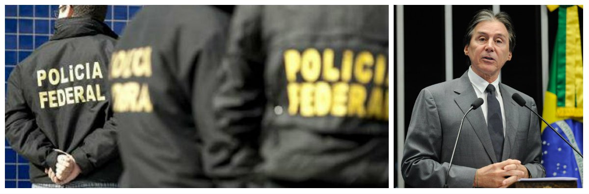Sem querer comentar a Operação Leviatã, que cumpriu mandados de busca e apreensão na sede da empresa presidida por Márcio Lobão, filho do senador e ex-ministro de Minas e Energia Edison Lobão (PMDB-MA), o presidente do Senado, Eunício Oliveira disse apenas que os diversos desdobramentos da Operação Lava Jato são “um sinal de que as instituições estão funcionando” (Foto: Fatima 247) Sem querer comentar a Operação Leviatã, que cumpriu mandados de busca e apreensão na sede da empresa presidida por Márcio Lobão, filho do senador e ex-ministro de Minas e Energia Edison Lobão (PMDB-MA), o presidente do Senado, Eunício Oliveira disse apenas que os diversos desdobramentos da Operação Lava Jato são “um sinal de que as instituições estão funcionando”