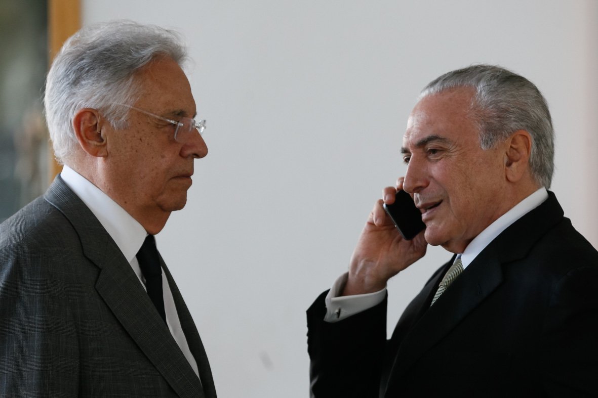 Temer FHC (Foto: Leonardo Attuch) www.brasil247.com - Temer FHC