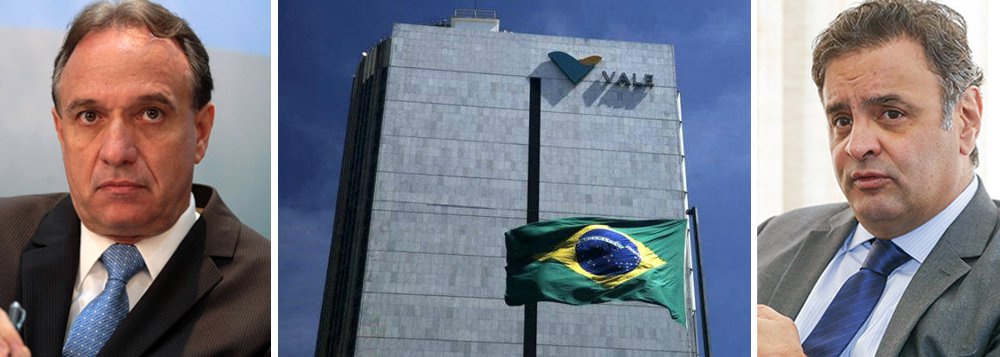 Um dos principais líderes da deposição de Dilma Rousseff, o senador Aécio Neves (PSDB-MG) tenta agora um segundo golpe, dessa vez, na presidência da Vale; o presidente nacional do PSDB tem atuado nos bastidores para indicar o sucessor de Murilo Ferreira no comando da Vale. Ele pressiona o Palácio do Planalto pelo cargo, que fica em aberto daqui a três meses, quando termina o mandato do executivo; a ofensiva do tucano desperta grande incômodo nos sócios privados da mineradora, que já admitem o que era impensável alguns meses atrás: a permanência de Ferreira por mais dois anos (Foto: Giuliana Miranda) Um dos principais líderes da deposição de Dilma Rousseff, o senador Aécio Neves (PSDB-MG) tenta agora um segundo golpe, dessa vez, na presidência da Vale; o presidente nacional do PSDB tem atuado nos bastidores para indicar o sucessor de Murilo Ferreira no comando da Vale. Ele pressiona o Palácio do Planalto pelo cargo, que fica em aberto daqui a três meses, quando termina o mandato do executivo; a ofensiva do tucano desperta grande incômodo nos sócios privados da mineradora, que já admitem o que era impensável alguns meses atrás: a permanência de Ferreira por mais dois anos