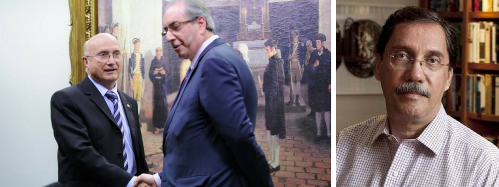 "Mais uma vez a Operação Lava-Jato torna-se central nas definições políticas do Palácio do Planalto. A escolha do deputado Osmar Serraglio para o Ministério da Justiça representa ou não uma tentativa de estancar a investigação? Se olharmos o relacionamento de Serraglio com o ex-presidente da Câmara Eduardo Cunha, para quem até mesmo pediu uma anistia pelo seu papel no impeachment da ex-presidente Dilma, é possível dizer que sim", escreve Merval Pereira em sua coluna nesta sexta-feira (Foto: Giuliana Miranda) "Mais uma vez a Operação Lava-Jato torna-se central nas definições políticas do Palácio do Planalto. A escolha do deputado Osmar Serraglio para o Ministério da Justiça representa ou não uma tentativa de estancar a investigação? Se olharmos o relacionamento de Serraglio com o ex-presidente da Câmara Eduardo Cunha, para quem até mesmo pediu uma anistia pelo seu papel no impeachment da ex-presidente Dilma, é possível dizer que sim", escreve Merval Pereira em sua coluna nesta sexta-feira