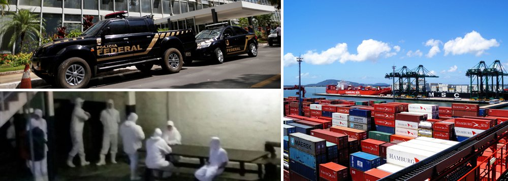 Irregularidades encontradas na Operação Carne Fraca, deflagrada nesta sexta-feira 17 pela Polícia Federal no setor de frigoríficos, afetam a imagem do Brasil no exterior e podem barrar as exportações brasileiras de carne; o Brasil é o maior exportador de carne bovina e de frango do mundo, e ocupa o quarto lugar na venda de suínos para outros países; segundo os investigadores, gigantes do setor são suspeitos de pagar propina a fiscais do Ministério da Agricultura para liberação de licenças e fiscalização irregular de frigoríficos (Foto: Gisele Federicce) Irregularidades encontradas na Operação Carne Fraca, deflagrada nesta sexta-feira 17 pela Polícia Federal no setor de frigoríficos, afetam a imagem do Brasil no exterior e podem barrar as exportações brasileiras de carne; o Brasil é o maior exportador de carne bovina e de frango do mundo, e ocupa o quarto lugar na venda de suínos para outros países; segundo os investigadores, gigantes do setor são suspeitos de pagar propina a fiscais do Ministério da Agricultura para liberação de licenças e fiscalização irregular de frigoríficos
