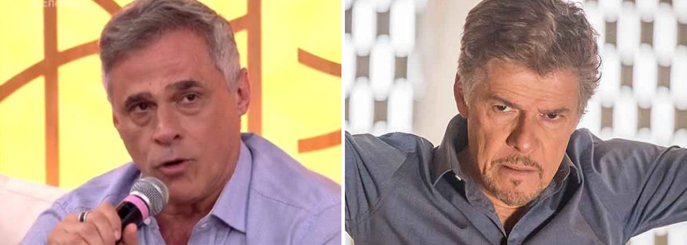 A denúncia de assédio sexual sofrida por José Mayer provocou uma enxurrada de sandices e asneiras por parte de alguns galãs do segundo time da emissora; primeiro foi Caio Blat a dizer que tudo não passava de uma brincadeira; agora foi a vez de Oscar Magrini, no programa Encontros com Fátima Bernardes desta quarta-feira (5), soltar a pérola: "A mulher tem que saber se colocar para não instigar o outro" (Foto: Aquiles Lins) A denúncia de assédio sexual sofrida por José Mayer provocou uma enxurrada de sandices e asneiras por parte de alguns galãs do segundo time da emissora; primeiro foi Caio Blat a dizer que tudo não passava de uma brincadeira; agora foi a vez de Oscar Magrini, no programa Encontros com Fátima Bernardes desta quarta-feira (5), soltar a pérola: "A mulher tem que saber se colocar para não instigar o outro"