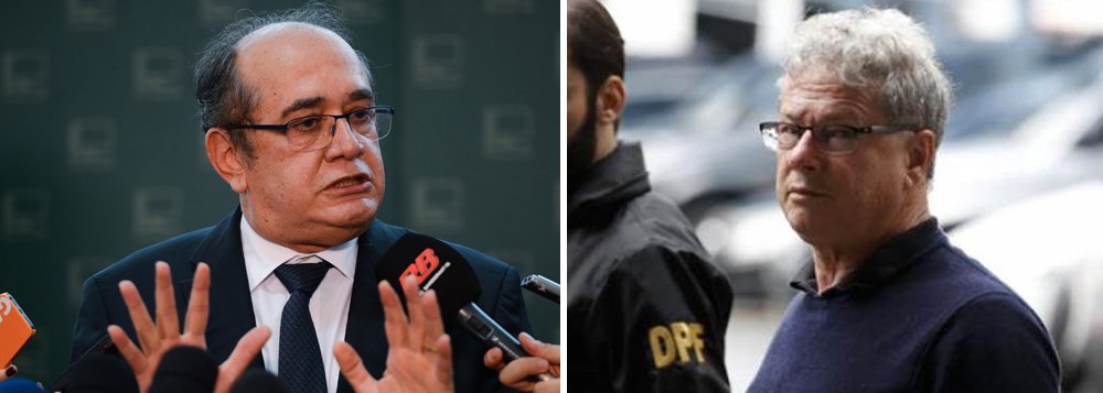 Ministério Público Federal no Rio de Janeiro, que pediu duas vezes a suspeição do ministro do STF para julgar o caso do empresário Jacob Barata Filho, vê "intrincadas relações" entre Gilmar Mendes e o conhecido como "rei do ônibus" no Estado; em ofício enviado a Rodrigo Janot, a força-tarefa no Rio criou um "diagrama" para detalhar a relação entre Gilmar, sua esposa, Guiomar Mendes, o cunhado do ministro Francisco Feitosa e o empresário (Foto: Gisele Federicce) Ministério Público Federal no Rio de Janeiro, que pediu duas vezes a suspeição do ministro do STF para julgar o caso do empresário Jacob Barata Filho, vê "intrincadas relações" entre Gilmar Mendes e o conhecido como "rei do ônibus" no Estado; em ofício enviado a Rodrigo Janot, a força-tarefa no Rio criou um "diagrama" para detalhar a relação entre Gilmar, sua esposa, Guiomar Mendes, o cunhado do ministro Francisco Feitosa e o empresário