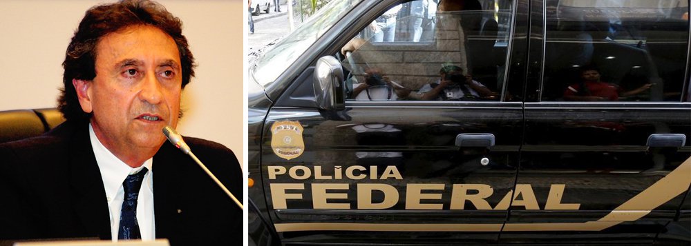 A coletiva da Polícia Federal serviu para esclarecer que a chamada operação “Pegadores” foi deflagrada para desmontar o esquema de empresas terceirizadas, usadas para lavar dinheiro público, montado ainda na gestão de Ricardo Murad; a ação da PF desta vez provocou a prisão de 17 pessoas, entre elas a ex-subsecretária de Saúde, Rosângela Curado, flagrada em movimentações financeiras atípicas da ordem de R$ 1 milhão (Foto: Leonardo Lucena) A coletiva da Polícia Federal serviu para esclarecer que a chamada operação “Pegadores” foi deflagrada para desmontar o esquema de empresas terceirizadas, usadas para lavar dinheiro público, montado ainda na gestão de Ricardo Murad; a ação da PF desta vez provocou a prisão de 17 pessoas, entre elas a ex-subsecretária de Saúde, Rosângela Curado, flagrada em movimentações financeiras atípicas da ordem de R$ 1 milhão
