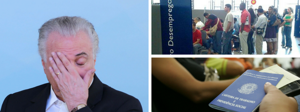 Temer crise desemprego (Foto: Giuliana Miranda) Temer crise desemprego