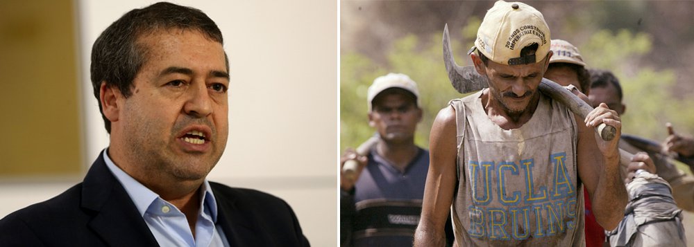 Ministério Público do Trabalho ingressou nesta quarta-feira (25) com o pedido de execução da sentença que determinou ao Ministério do Trabalho a publicação atualizada da chamada "lista suja" das empresas flagradas com mão de obra análoga à de escravo; na ação, é pedido também que o ministro do Trabalho, Ronaldo Nogueira, e a União paguem multa de R$ 320 mil pelo descumprimento judicial; "Com essa ação o Ministério Público do Trabalho deseja que encerre a omissão da União e do ministro do Trabalho em publicar a lista suja atualizada. Referida omissão já dura mais de 30 dias", afirmou procurador Maurício Ferreira Brito, um dos autores da ação (Foto: Aquiles Lins) Ministério Público do Trabalho ingressou nesta quarta-feira (25) com o pedido de execução da sentença que determinou ao Ministério do Trabalho a publicação atualizada da chamada "lista suja" das empresas flagradas com mão de obra análoga à de escravo; na ação, é pedido também que o ministro do Trabalho, Ronaldo Nogueira, e a União paguem multa de R$ 320 mil pelo descumprimento judicial; "Com essa ação o Ministério Público do Trabalho deseja que encerre a omissão da União e do ministro do Trabalho em publicar a lista suja atualizada. Referida omissão já dura mais de 30 dias", afirmou procurador Maurício Ferreira Brito, um dos autores da ação