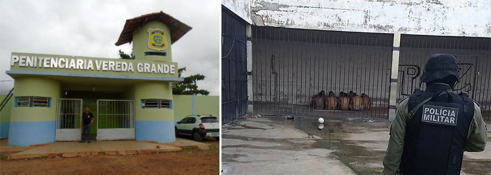 A Penitenciária Vereda Grande, em Floriano, Sul do Piauí, registrou uma tentativa de fuga nessa terça-feira (28); um preso foi baleado; um policial militar conteve um interno tentou pular o muro externo da casa de detenção, de acordo com o diretor jurídico do Sindicato dos Agentes Penitenciários do Piauí (Sinpoljuspi), Vilobaldo Carvalho (Foto: Leonardo Lucena) A Penitenciária Vereda Grande, em Floriano, Sul do Piauí, registrou uma tentativa de fuga nessa terça-feira (28); um preso foi baleado; um policial militar conteve um interno tentou pular o muro externo da casa de detenção, de acordo com o diretor jurídico do Sindicato dos Agentes Penitenciários do Piauí (Sinpoljuspi), Vilobaldo Carvalho