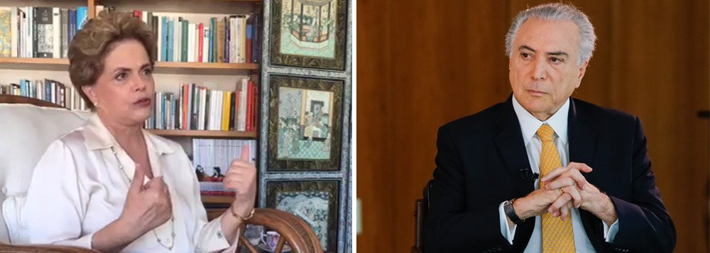"A passagem do primeiro aniversário do impeachment da presidente eleita Dilma Rousseff tem uma serventia: ela atesta de forma inequívoca que o programa do golpe fracassou em todas as frentes e castigou todos os seus articuladores com o cipó de aroeira da rejeição e do descrédito", avalia a colunista do 247 Tereza Cruvinel; "O que eles podem celebrar nesta data? Estando fora do país, Temer poupou-se de fazer qualquer pronunciamento a respeito. Se fizesse, não haveria panelaço, mas este silêncio pesado, o silêncio dos envergonhados e os dos que resolveram esperar parados pelas eleições de 2018, que também não são tão certas", diz Tereza (Foto: Tereza Cruvinel) "A passagem do primeiro aniversário do impeachment da presidente eleita Dilma Rousseff tem uma serventia: ela atesta de forma inequívoca que o programa do golpe fracassou em todas as frentes e castigou todos os seus articuladores com o cipó de aroeira da rejeição e do descrédito", avalia a colunista do 247 Tereza Cruvinel; "O que eles podem celebrar nesta data? Estando fora do país, Temer poupou-se de fazer qualquer pronunciamento a respeito. Se fizesse, não haveria panelaço, mas este silêncio pesado, o silêncio dos envergonhados e os dos que resolveram esperar parados pelas eleições de 2018, que também não são tão certas", diz Tereza