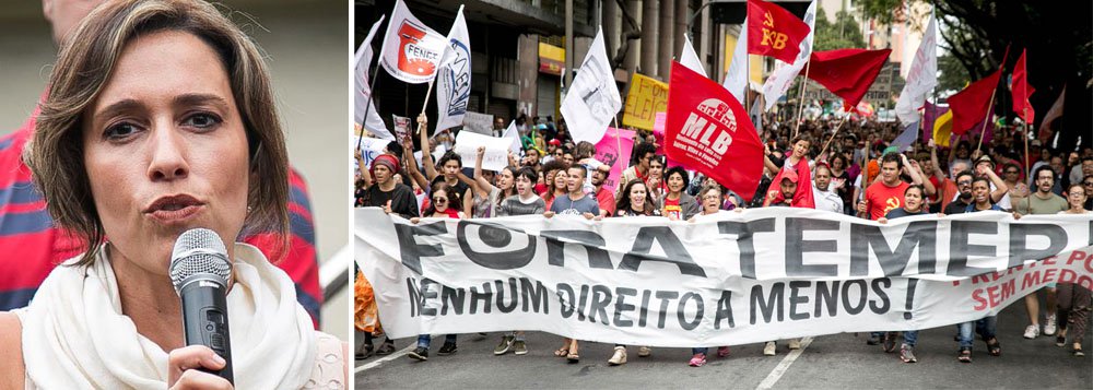 Em entrevista ao portal Previdência, Mitos e Verdades, Valdete Souto Severo, juíza no Tribunal Regional do Trabalho da Quarta Região (RS) adverte que está em curso no Brasil o desmanche do Estado e que ainda haverá mais ataques aos direitos dos trabalhadores; "Muito mais está por vir", afirma; segundo a magistrada, o processo de destruição das instituições do Estado é liderado pelas cúpulas das próprias instituições, articuladas com forças econômicas poderosas; só a mobilização de rua conseguirá barrar a "reforma" da Previdência e a trabalhista (Foto: Aquiles Lins) Em entrevista ao portal Previdência, Mitos e Verdades, Valdete Souto Severo, juíza no Tribunal Regional do Trabalho da Quarta Região (RS) adverte que está em curso no Brasil o desmanche do Estado e que ainda haverá mais ataques aos direitos dos trabalhadores; "Muito mais está por vir", afirma; segundo a magistrada, o processo de destruição das instituições do Estado é liderado pelas cúpulas das próprias instituições, articuladas com forças econômicas poderosas; só a mobilização de rua conseguirá barrar a "reforma" da Previdência e a trabalhista