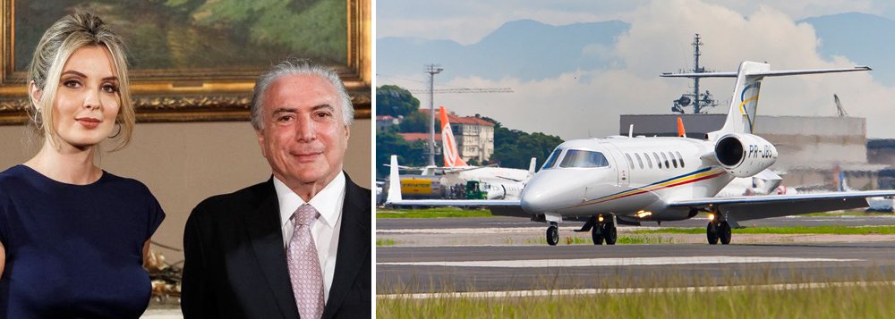 Michel Temer usou pelo menos duas vezes um jatinho de Joesley Batista, dono da JBS, para viajar com sua esposa, Marcela; casal viajou à Bahia e a Porto Alegre usando a aeronave do empresário; um gesto de Joesley causou ciúmes no peemedebista: o dono da JBS presenteou Marcela com um buquê de rosas (Foto: Romulo Faro) Michel Temer usou pelo menos duas vezes um jatinho de Joesley Batista, dono da JBS, para viajar com sua esposa, Marcela; casal viajou à Bahia e a Porto Alegre usando a aeronave do empresário; um gesto de Joesley causou ciúmes no peemedebista: o dono da JBS presenteou Marcela com um buquê de rosas