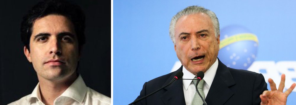 "Alguns fatores podem abrir caminho para uma zebra. Entre eles, a ameaça de uma delação de Geddel e o clima de insatisfação na bancada governista. Os homens do presidente estão indo em cana, mas a demanda por malas só aumenta", diz o colunista Bernardo Mello Franco (Foto: Leonardo Attuch) "Alguns fatores podem abrir caminho para uma zebra. Entre eles, a ameaça de uma delação de Geddel e o clima de insatisfação na bancada governista. Os homens do presidente estão indo em cana, mas a demanda por malas só aumenta", diz o colunista Bernardo Mello Franco