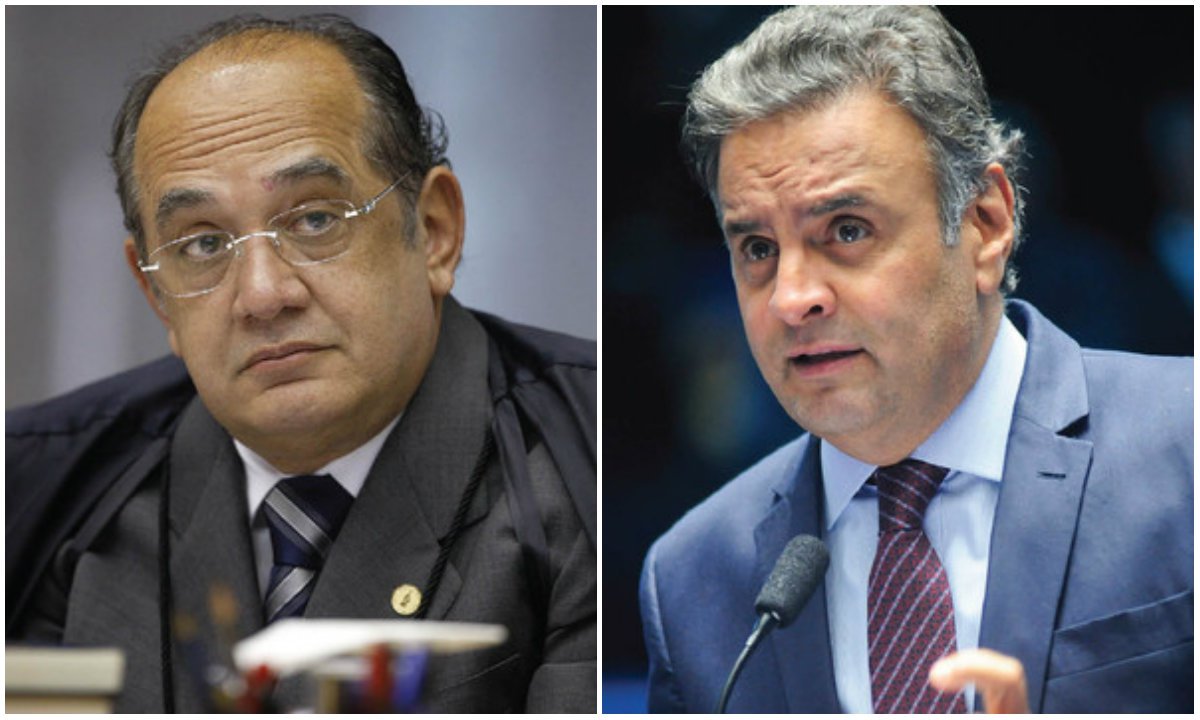 Editor do Tijolaço chama de "festival e desmoralização" a revelação de que o ministro Gilmar Mendes e o senador Aécio Neves (PSDB) conversaram pelo menos 46 vezes em menos de 60 dias, segundo relatório da Polícia Federal; "É um festival de desmoralização, embora pareça impossível ainda falar em desmoralização do senador e do ministro. Mas é inacreditável que, depois desta evidência, o Supremo, como instituição. não decida afastar Mendes da condução dos inquéritos de Aécio. Se não o fizer, estará passando um atestado de que é, mesmo, uma casa do faz-de-conta", diz Fernando Brito (Foto: Aquiles Lins) Editor do Tijolaço chama de "festival e desmoralização" a revelação de que o ministro Gilmar Mendes e o senador Aécio Neves (PSDB) conversaram pelo menos 46 vezes em menos de 60 dias, segundo relatório da Polícia Federal; "É um festival de desmoralização, embora pareça impossível ainda falar em desmoralização do senador e do ministro. Mas é inacreditável que, depois desta evidência, o Supremo, como instituição. não decida afastar Mendes da condução dos inquéritos de Aécio. Se não o fizer, estará passando um atestado de que é, mesmo, uma casa do faz-de-conta", diz Fernando Brito