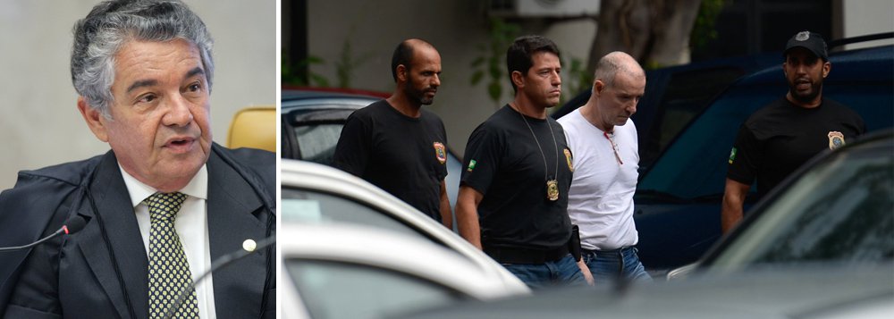 Situação é análoga à de Gilmar Mendes, e pela qual o procurador-geral da República, Rodrigo Janot, pediu o impedimento do ministro do STF; Marco Aurélio Mello tomou a decisão por ter sobrinha na equipe de advogados de Sérgio Bermudes, que defende o empresário; segundo Janot, Gilmar deve se declarar impedido pelo fato de sua mulher, Guiomar Mendes, ser uma das sócias no escritório (Foto: Gisele Federicce) Situação é análoga à de Gilmar Mendes, e pela qual o procurador-geral da República, Rodrigo Janot, pediu o impedimento do ministro do STF; Marco Aurélio Mello tomou a decisão por ter sobrinha na equipe de advogados de Sérgio Bermudes, que defende o empresário; segundo Janot, Gilmar deve se declarar impedido pelo fato de sua mulher, Guiomar Mendes, ser uma das sócias no escritório