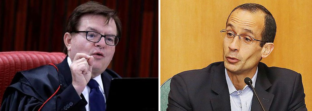 No duro e longo voto em que pediu a cassação da chapa Dilma-Temer nas eleições presidenciais de 2014, o ministro Herman Benjamin, relator da ação no Tribunal Superior Eleitoral (TSE), não poupou críticas à Odebrecht; “Marcelo Odebrcht herdou não só uma empresa, mas sim uma cultura de propina e a sofisticou. Ele é a terceira geração de uma empresa que dominou os poderes constituídos no Brasil desde a abertura das portas, lá atrás, ainda na Bahia, com uma pequena empresa. Ele era o administrador de um grande grupo econômico e de um dos maiores e mais sofisticados esquemas de corrupção do mundo”, disse o ministro Herman Benjamin, acrescentando que os esquema de propina atingiu os principais partidos do país (Foto: Aquiles Lins) No duro e longo voto em que pediu a cassação da chapa Dilma-Temer nas eleições presidenciais de 2014, o ministro Herman Benjamin, relator da ação no Tribunal Superior Eleitoral (TSE), não poupou críticas à Odebrecht; “Marcelo Odebrcht herdou não só uma empresa, mas sim uma cultura de propina e a sofisticou. Ele é a terceira geração de uma empresa que dominou os poderes constituídos no Brasil desde a abertura das portas, lá atrás, ainda na Bahia, com uma pequena empresa. Ele era o administrador de um grande grupo econômico e de um dos maiores e mais sofisticados esquemas de corrupção do mundo”, disse o ministro Herman Benjamin, acrescentando que os esquema de propina atingiu os principais partidos do país