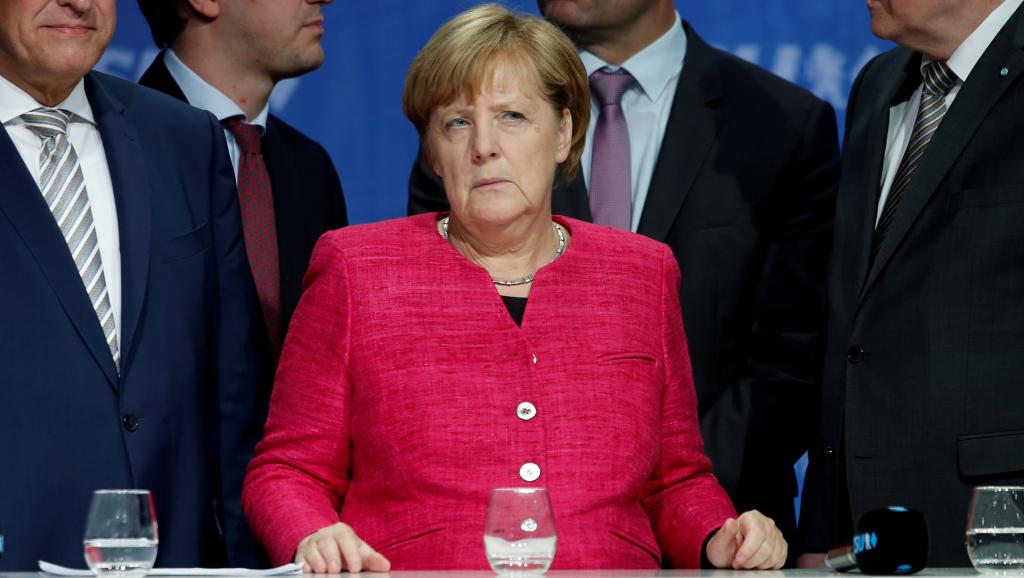 Angela Merkel realizou seu último comício nesta sexta-feira (22) em Munique; o evento foi marcado por fortes vaias dos opositores; mesmo se a chanceler alemã continua na liderança, seu partido, o CDU, vem diminuindo a vantagem na reta final da corrida eleitoral (Foto: Aquiles Lins) Angela Merkel realizou seu último comício nesta sexta-feira (22) em Munique; o evento foi marcado por fortes vaias dos opositores; mesmo se a chanceler alemã continua na liderança, seu partido, o CDU, vem diminuindo a vantagem na reta final da corrida eleitoral