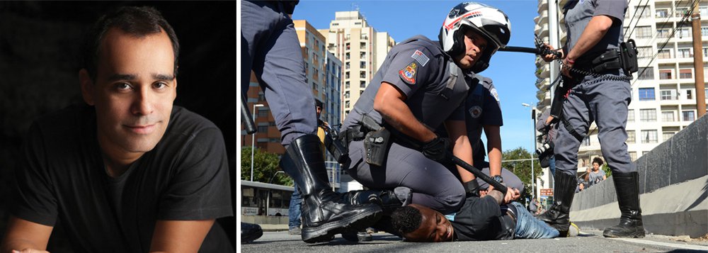 Depois da entrevista do novo comandante da Rota, tropa de elite da Polícia Militar de São Paulo, em que ele diz que a abordagem dos PMs tem que ser diferente na região nobre da capital paulista e na periferia, o jornalista Tom Cardoso reproduz, com humor, como seria uma abordagem no Jardim Ângela, bairro pobre da zona sul da cidade, e no Jardim Europa, um dos mais ricos (Foto: Gisele Federicce) Depois da entrevista do novo comandante da Rota, tropa de elite da Polícia Militar de São Paulo, em que ele diz que a abordagem dos PMs tem que ser diferente na região nobre da capital paulista e na periferia, o jornalista Tom Cardoso reproduz, com humor, como seria uma abordagem no Jardim Ângela, bairro pobre da zona sul da cidade, e no Jardim Europa, um dos mais ricos