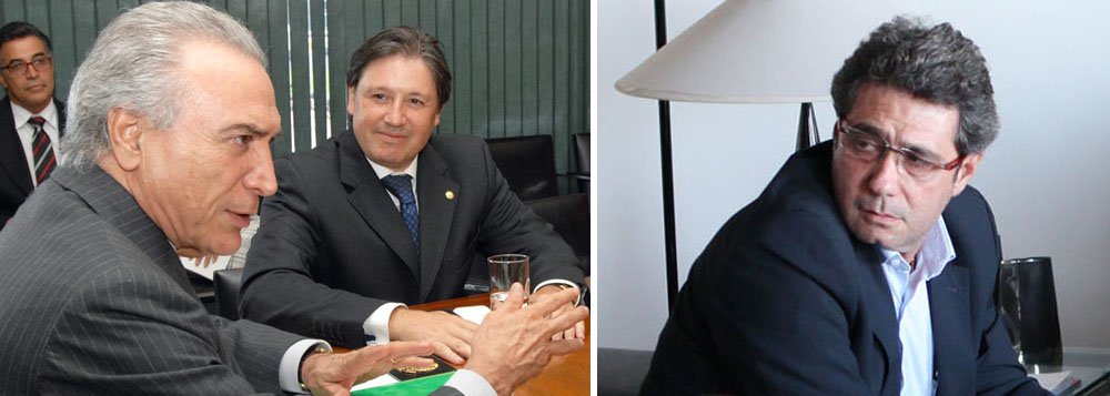 Jornalista Kiko Nogueira, do Diário do Centro do Mundo (DCM), destacou nesta sexta-feira, 6, uma das 82 perguntas feitas pela Polícia Federal a Michel Temer, na investigação de corrupção, obstrução da Justiça e organização criminosa contra ele; "Ele vai aparecer mais cedo ou mais tarde, como outros paus mandados do círculo temerista. Se Temer não contar, o homem da mala conta. Nos grampos da operação Patmos, Edgar aparece nas negociações entre o lobista Ricardo Saud, da JBS, e Rodrigo Rocha Loures", lembra Nogueira (Foto: Aquiles Lins) Jornalista Kiko Nogueira, do Diário do Centro do Mundo (DCM), destacou nesta sexta-feira, 6, uma das 82 perguntas feitas pela Polícia Federal a Michel Temer, na investigação de corrupção, obstrução da Justiça e organização criminosa contra ele; "Ele vai aparecer mais cedo ou mais tarde, como outros paus mandados do círculo temerista. Se Temer não contar, o homem da mala conta. Nos grampos da operação Patmos, Edgar aparece nas negociações entre o lobista Ricardo Saud, da JBS, e Rodrigo Rocha Loures", lembra Nogueira