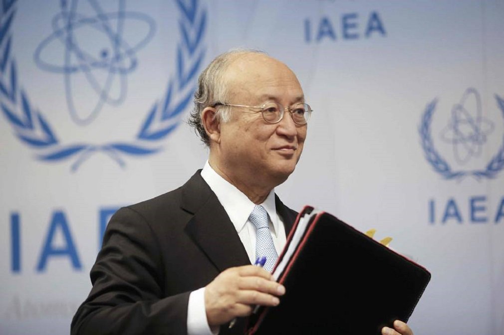 O Irã está implementando o acordo que trata de seu programa nuclear e que firmou com potências mundiais, disse o diretor da Agência Internacional de Energia Atômica (AIEA), Yukiya Amano, nesta terça-feira em meio aos temores de que os Estados Unidos tentem alterar os termos do tratado; EUA adotaram postura mais dura com o Irã desde que o presidente Donald Trump tomou posse em 20 de janeiro, inclusive dizendo que iriam colocar a República Islâmica "de sobreaviso" no mês passado por conta de um teste de míssil balístico (Foto: José Barbacena) O Irã está implementando o acordo que trata de seu programa nuclear e que firmou com potências mundiais, disse o diretor da Agência Internacional de Energia Atômica (AIEA), Yukiya Amano, nesta terça-feira em meio aos temores de que os Estados Unidos tentem alterar os termos do tratado; EUA adotaram postura mais dura com o Irã desde que o presidente Donald Trump tomou posse em 20 de janeiro, inclusive dizendo que iriam colocar a República Islâmica "de sobreaviso" no mês passado por conta de um teste de míssil balístico